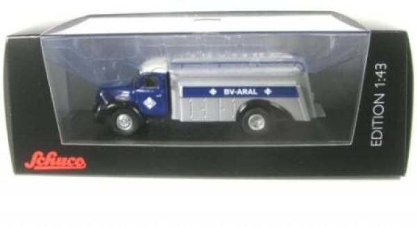 Schuco Magirus S 6500 BV Aral-Gasstationtruck 1956 DieCast Model in original box (5280)